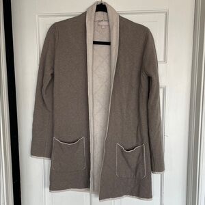 Taupe/Beige Cardigan
